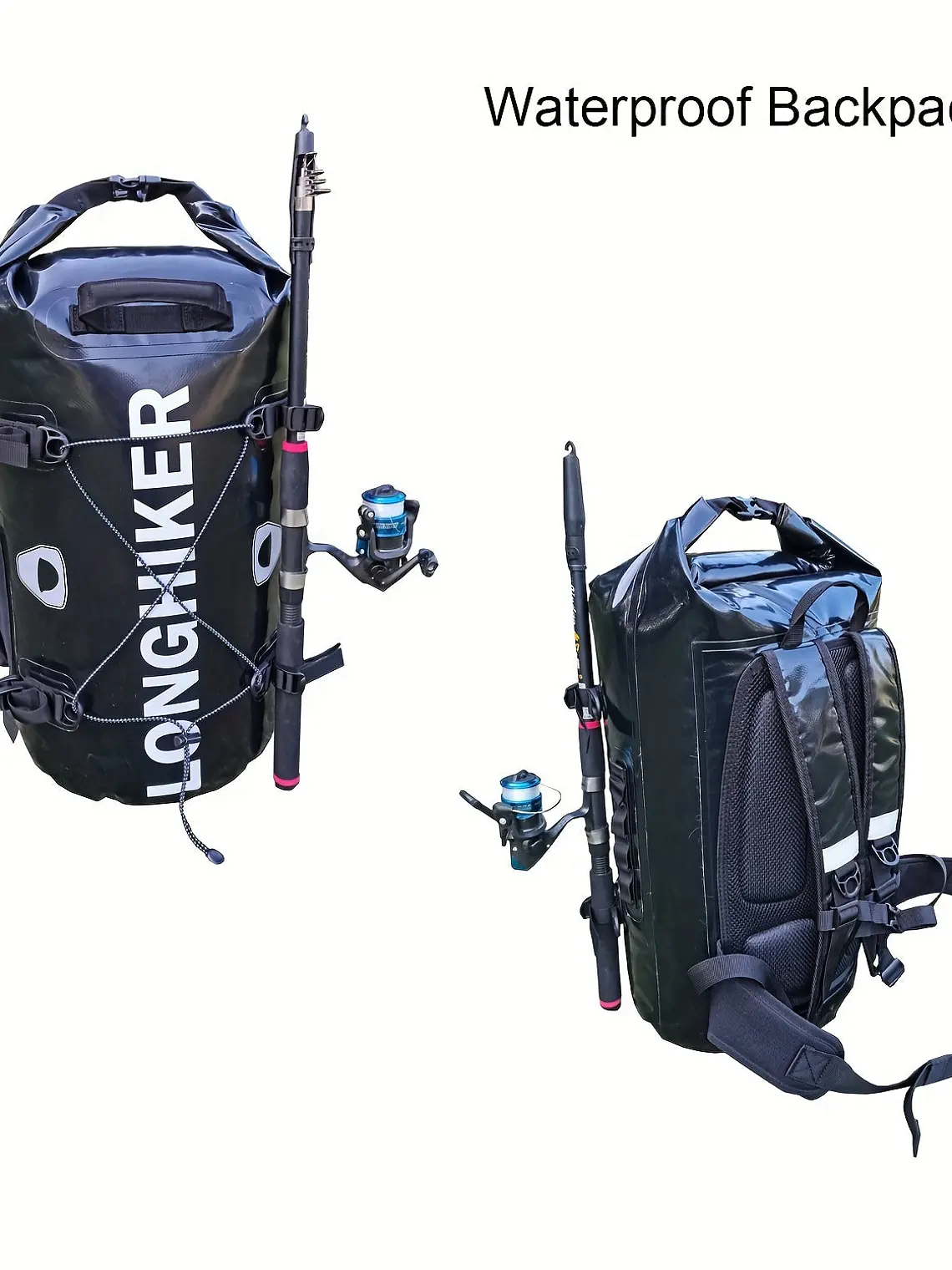 Mochila estanque de PVC impermeável de 30 litros 2