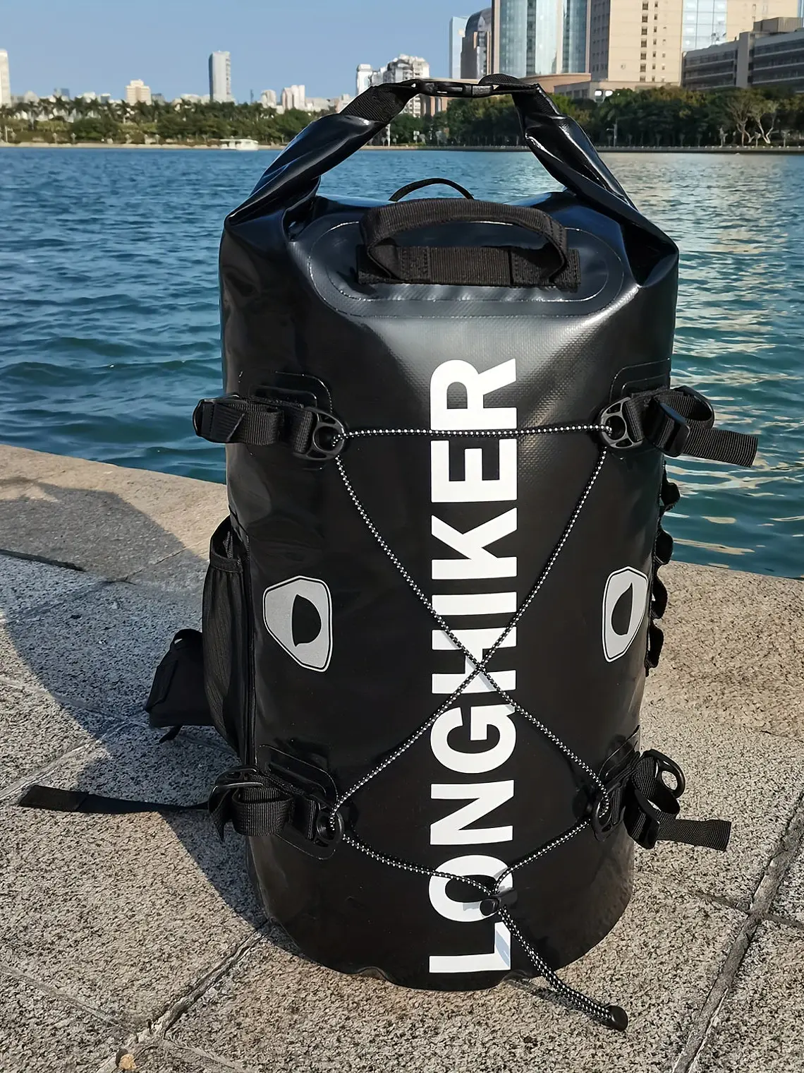 Mochila estanque de PVC impermeável de 30 litros 3