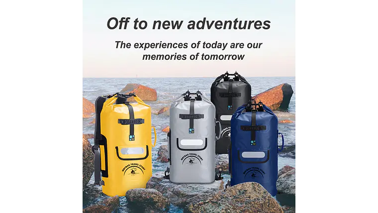 Mochila impermeável Idrybag para homem e mulher, ideal para desportos como caiaque, praia, passeios de barco, canoagem 2
