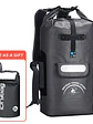 Mochila impermeável Idrybag para homem e mulher, ideal para desportos como caiaque, praia, passeios de barco, canoagem - Thumbnail 7