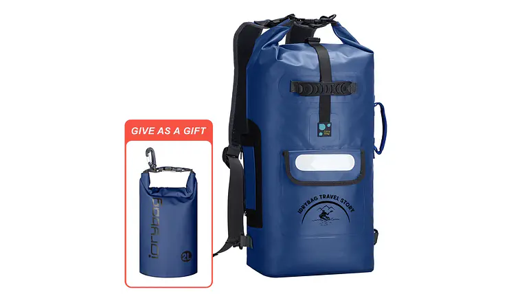 Mochila impermeável Idrybag para homem e mulher, ideal para desportos como caiaque, praia, passeios de barco, canoagem 9