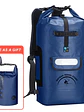 Mochila impermeável Idrybag para homem e mulher, ideal para desportos como caiaque, praia, passeios de barco, canoagem - Thumbnail 9