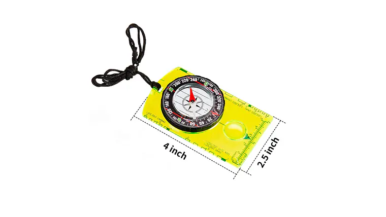 Bússola impermeável para atividades ao ar livre. 6