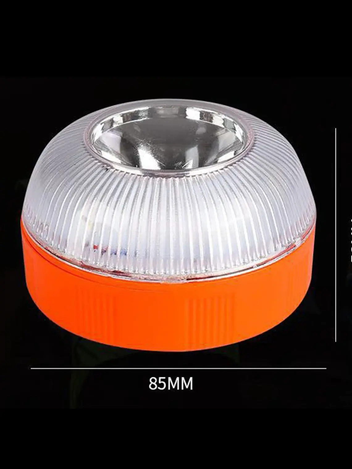 Luz de aviso de segurança, luz de emergência LED, farol rotativo, 6