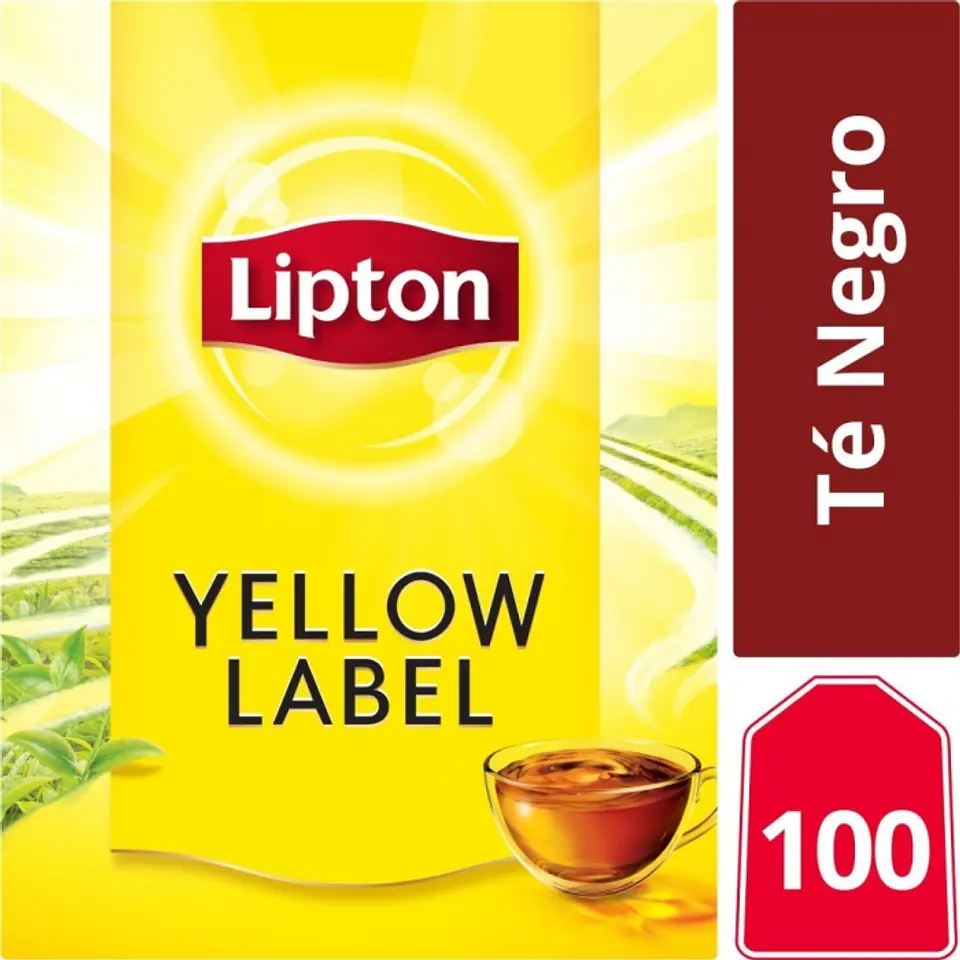 Té negro yellow label 100 BOLSAS -LIPTON 1