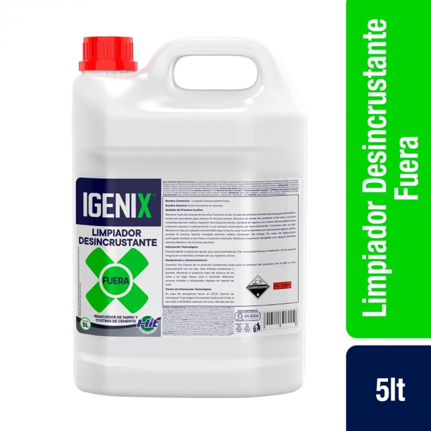 Limpiador desincrustante Fuera 5 LT -IGENIX 1