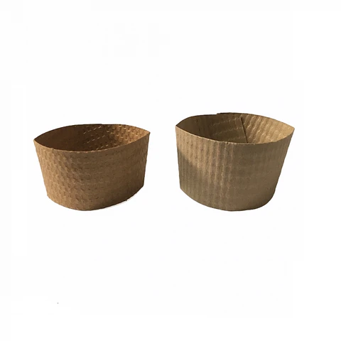 Cubre vaso cartón 100 und para vaso desechable 360 ML / 12 OZ -GENÉRICO