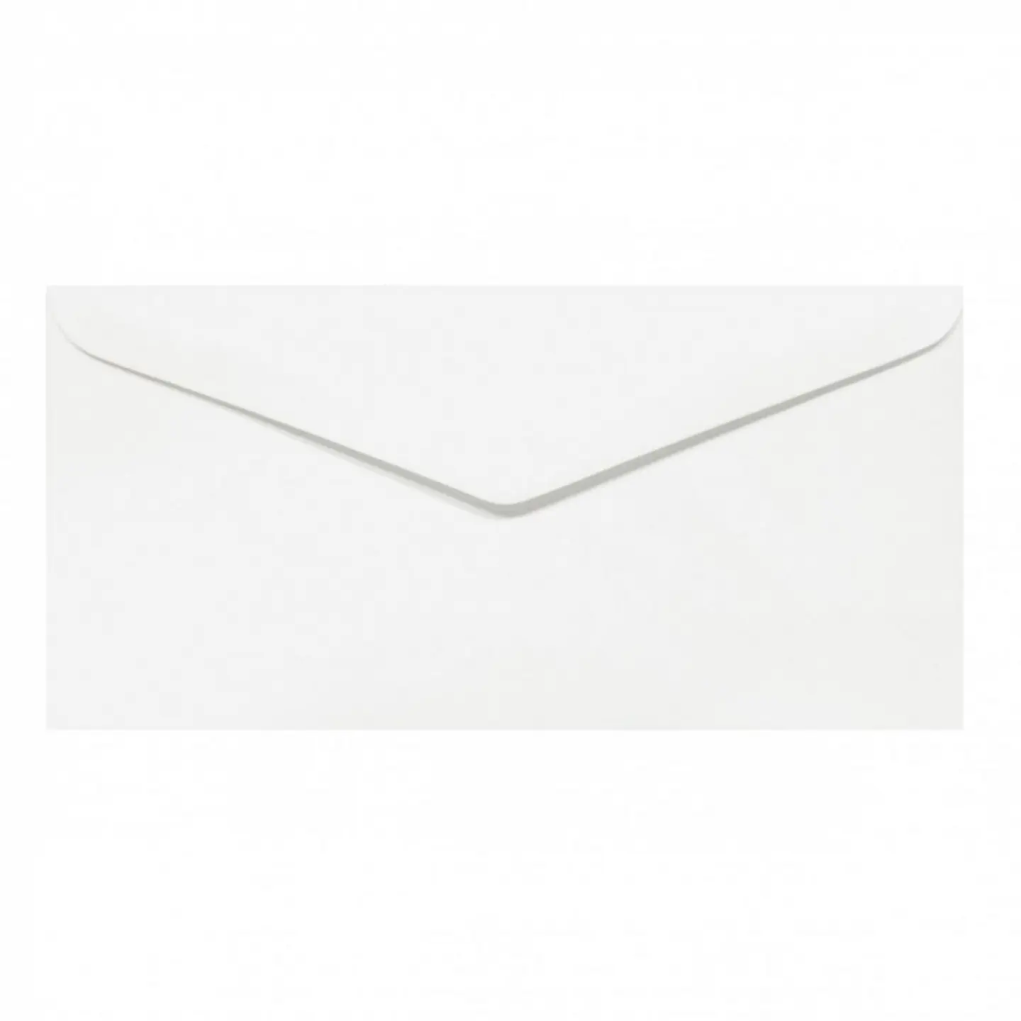 Sobre americano blanco 10 x 23 cm 10 UND -TEKNOFAS 1
