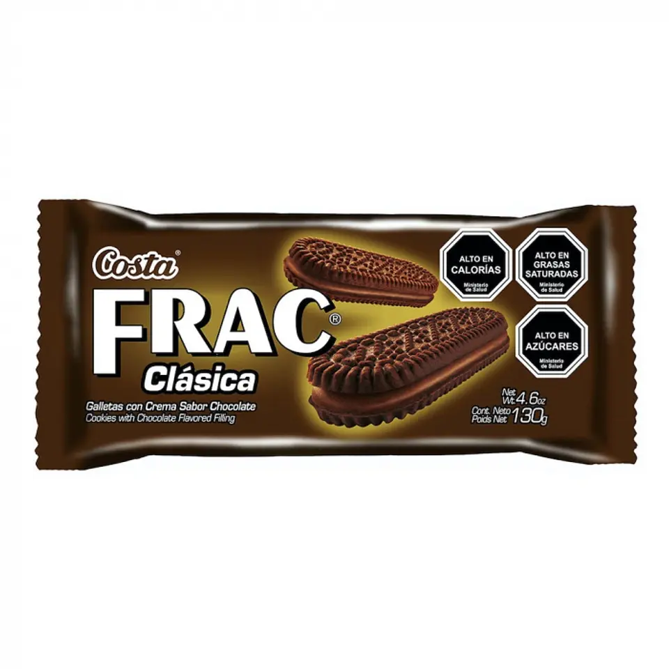 Galleta frac chocolate 130 GR -COSTA 1