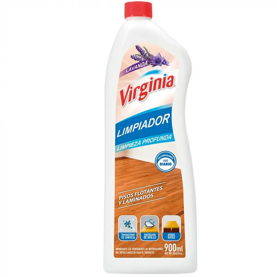 Limpiador de piso flotante - lavanda 900 ML -VIRGINIA 1