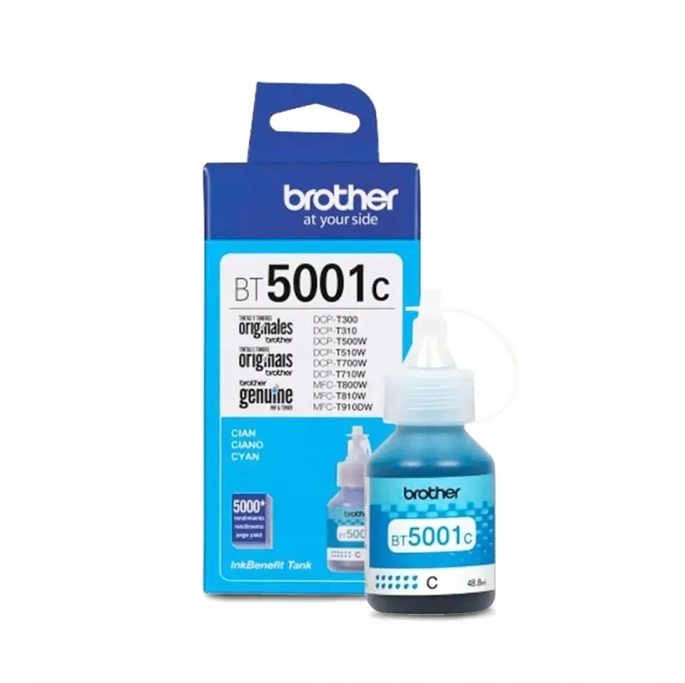 Tinta original cyan 48 ml BT-5001 C -BROTHER 2