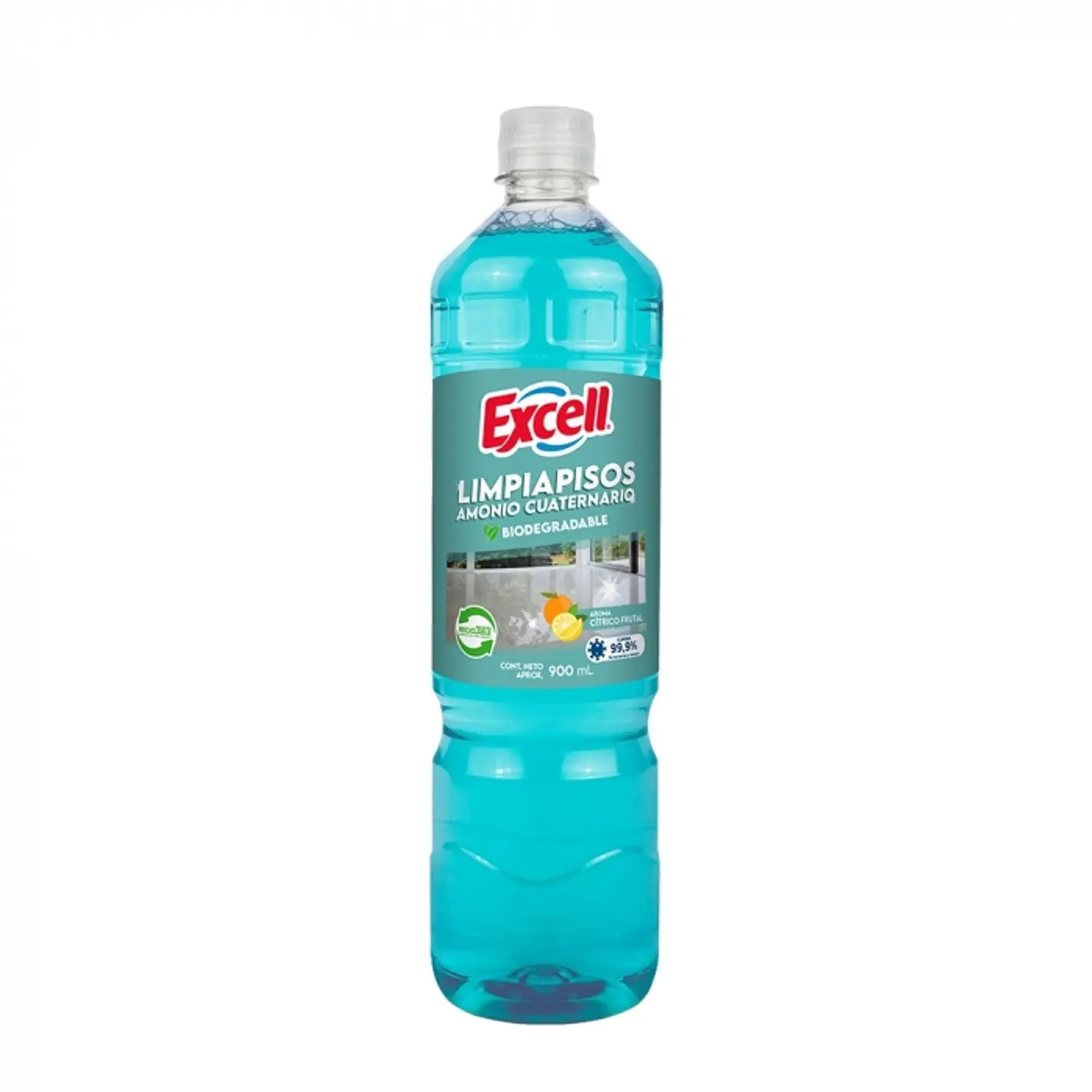 Limpiador de piso - frescura cítrica 900 ML -EXCELL 1