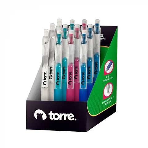 Portaminas mix colores 0,7 MM -TORRE