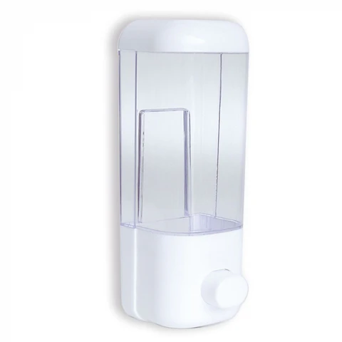 Dispensador jabón granel 500 ml PLÁSTICO / BLANCO -GENÉRICO