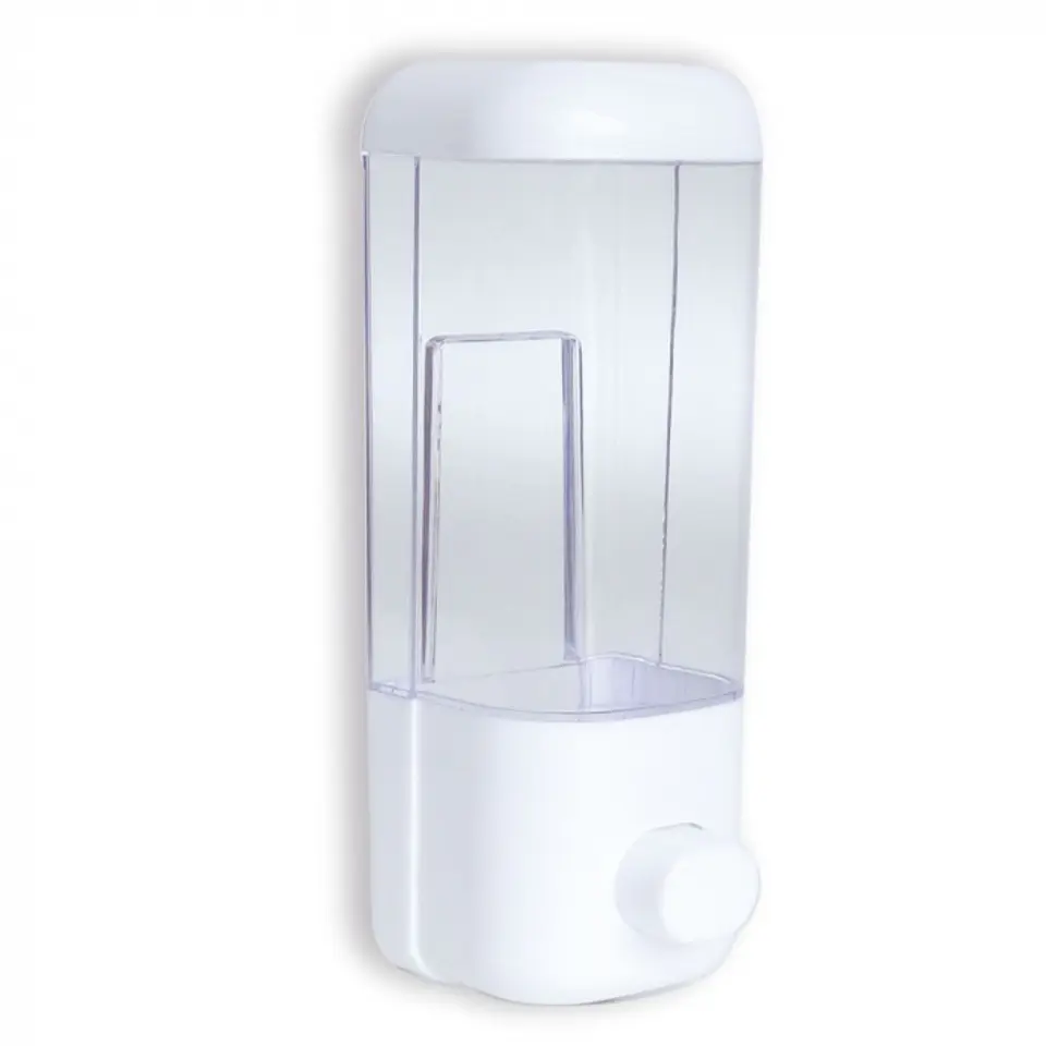 Dispensador jabón granel 500 ml PLÁSTICO / BLANCO -GENÉRICO 1