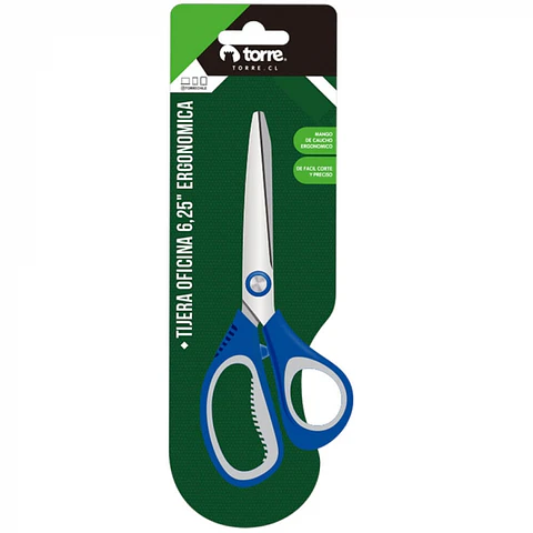 Tijera oficina ergonómica 16 CM -TORRE