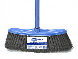 Escobillón exterior cerdas duras con mango VIRUTEX