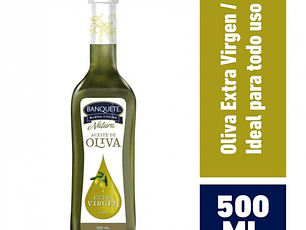 Aceite de oliva natura extra virgen 500 ML -BANQUETE