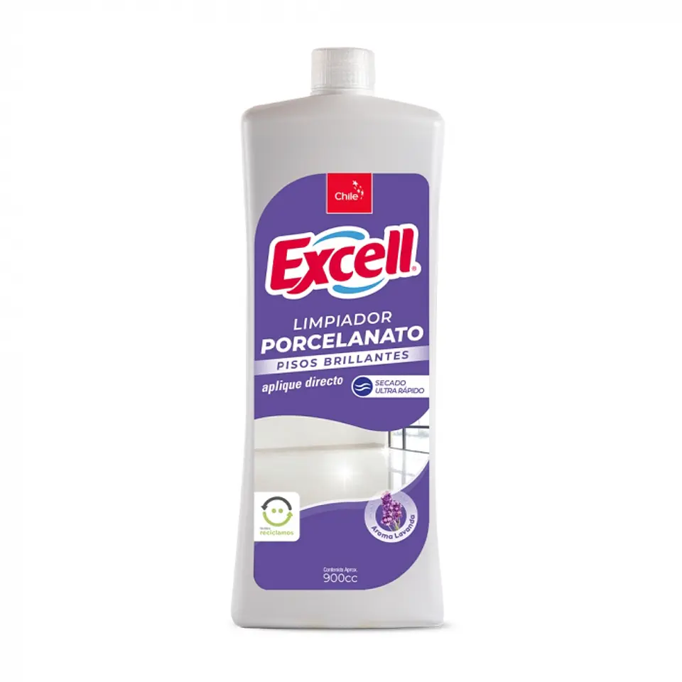 Limpiador de piso porcelanato 900 ML -EXCELL 1