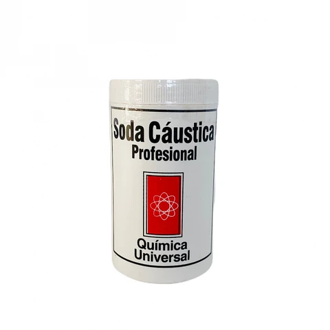 Soda cáustica 1 KG -QUÍMICA UNIVERSAL