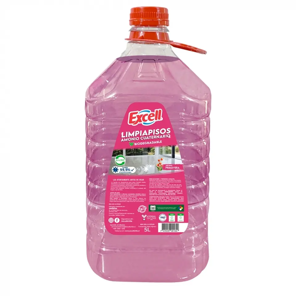 Limpiador de piso - primavera 5 LT -EXCELL 1