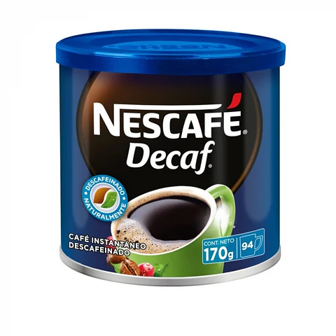 Café instantáneo descafeinado tarro 170 GR -NESCAFÉ