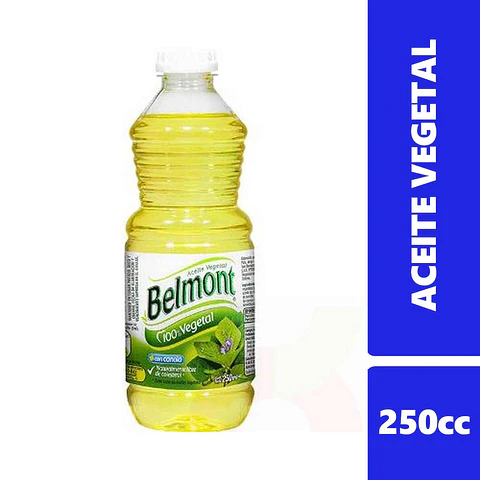Aceite vegetal 250 ML -BELMONT