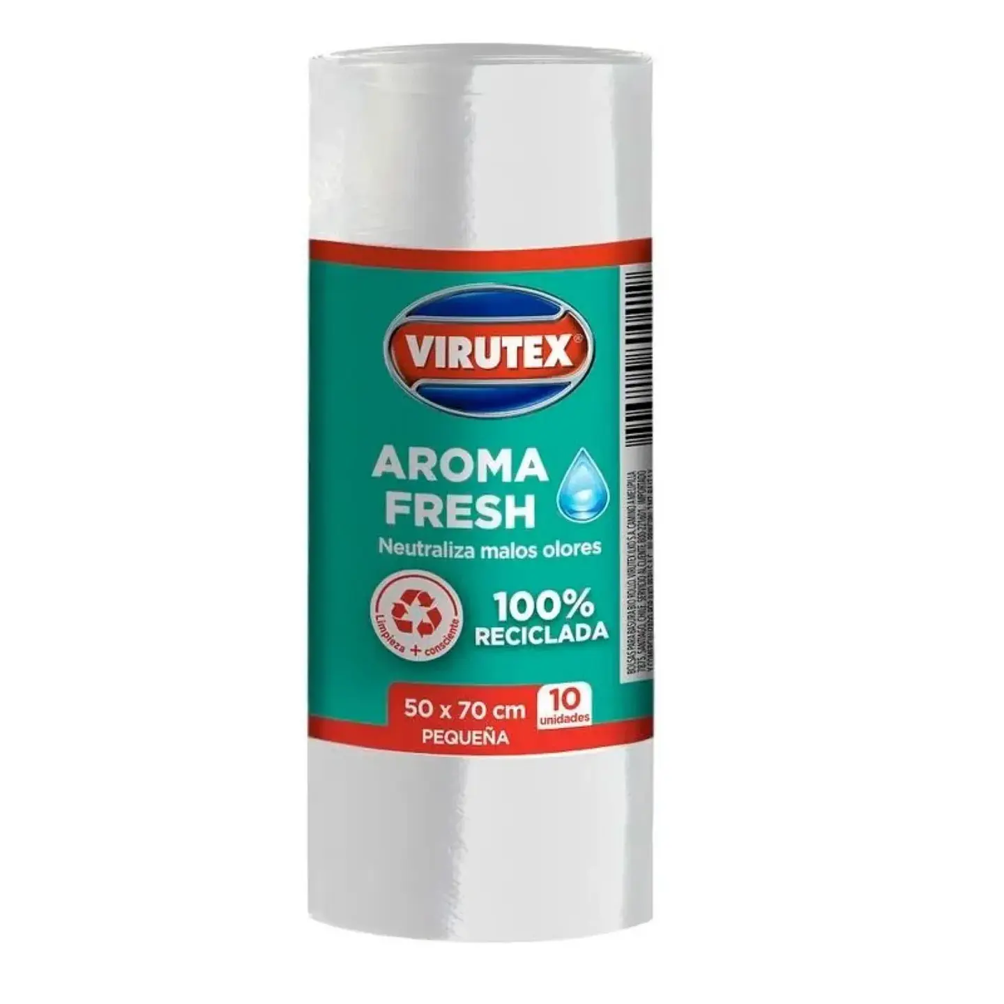 Bolsa de Basura Virutex Blanca 50 x 70 cm 10 un. Aroma Fresh 1