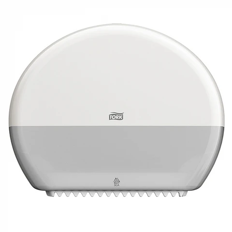 Dispensador papel higiénico alto metraje tork elevation mini PLÁSTICO / BLANCO -TORK
