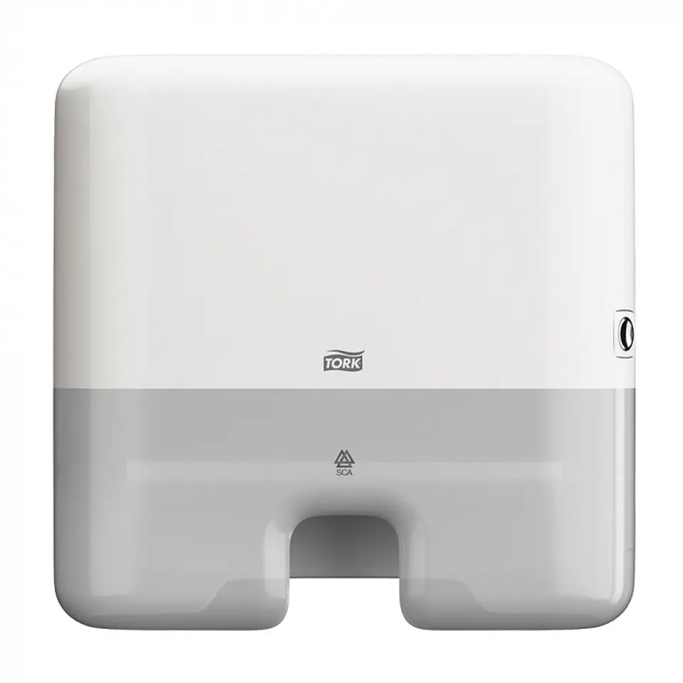 Dispensador toalla interfoliada tork elevation mini PLÁSTICO / BLANCO -TORK 1