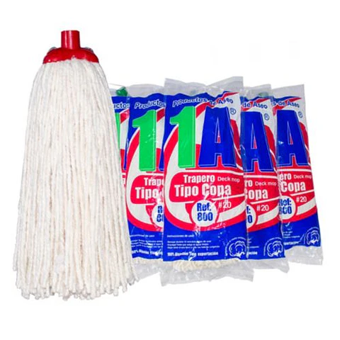 Mopa húmeda algodón doméstica DPCL 350 gr