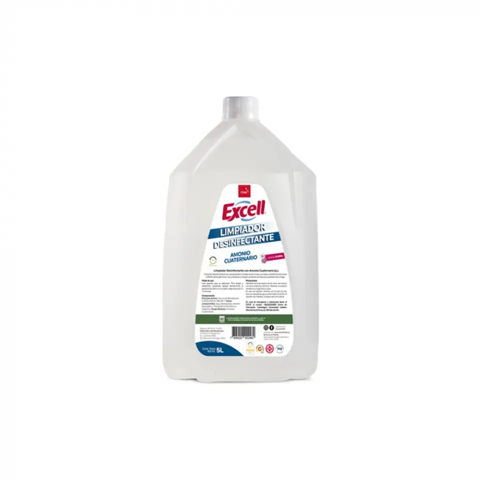 Limpiador desinfectante amonio cuaternario - floral 5 LT -EXCELL 1