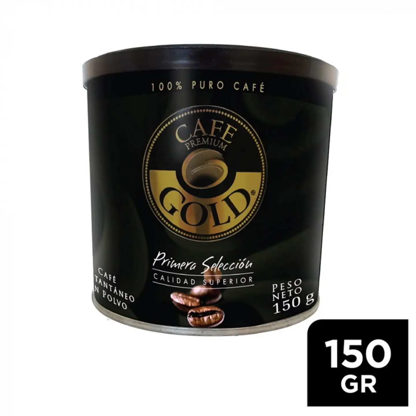 Café instantáneo primera selección tarro 150 GR -GOLD 1