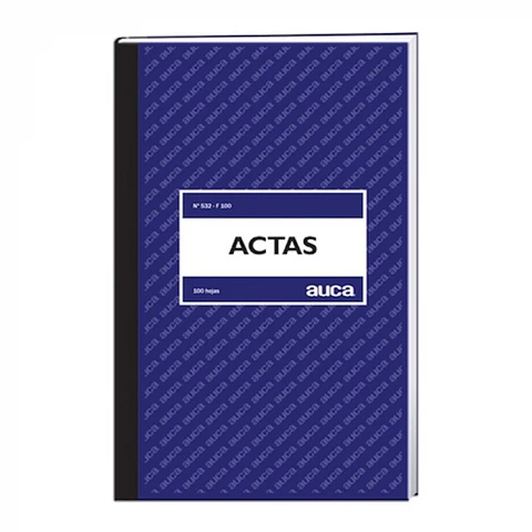 Libro de acta 200 HJS -AUCA
