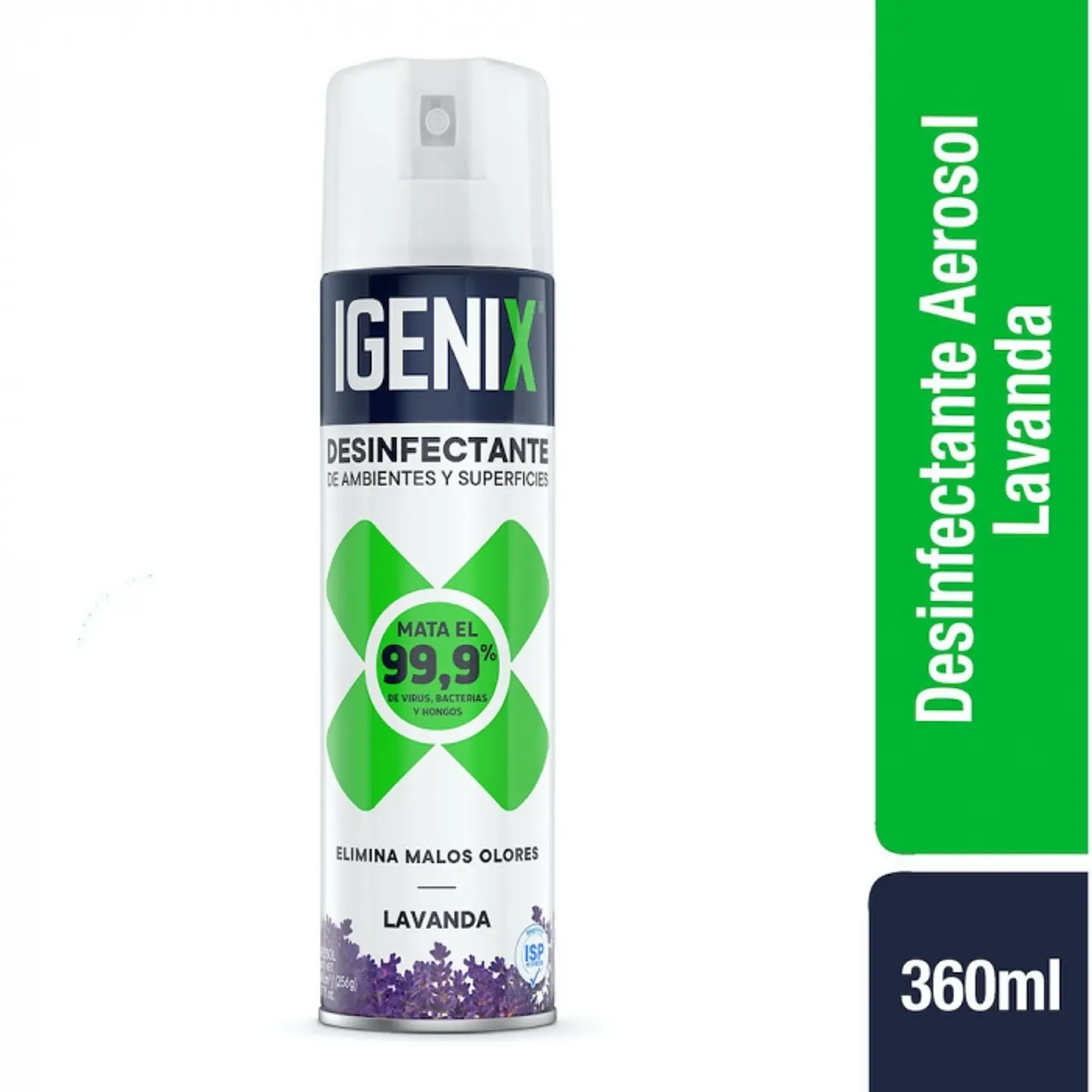 Desodorante y desinfectante ambiental - lavanda 360 ML -IGENIX 1