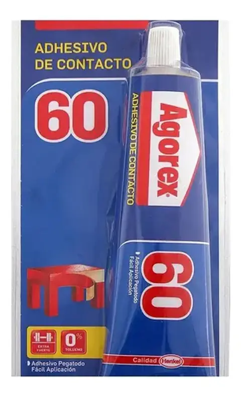 Adhesivo de contacto agorex 60 blister 120 ML -AGOREX