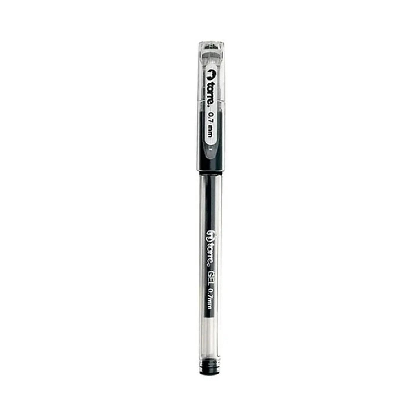Lápiz gel 0,7 mm NEGRO -TORRE 1