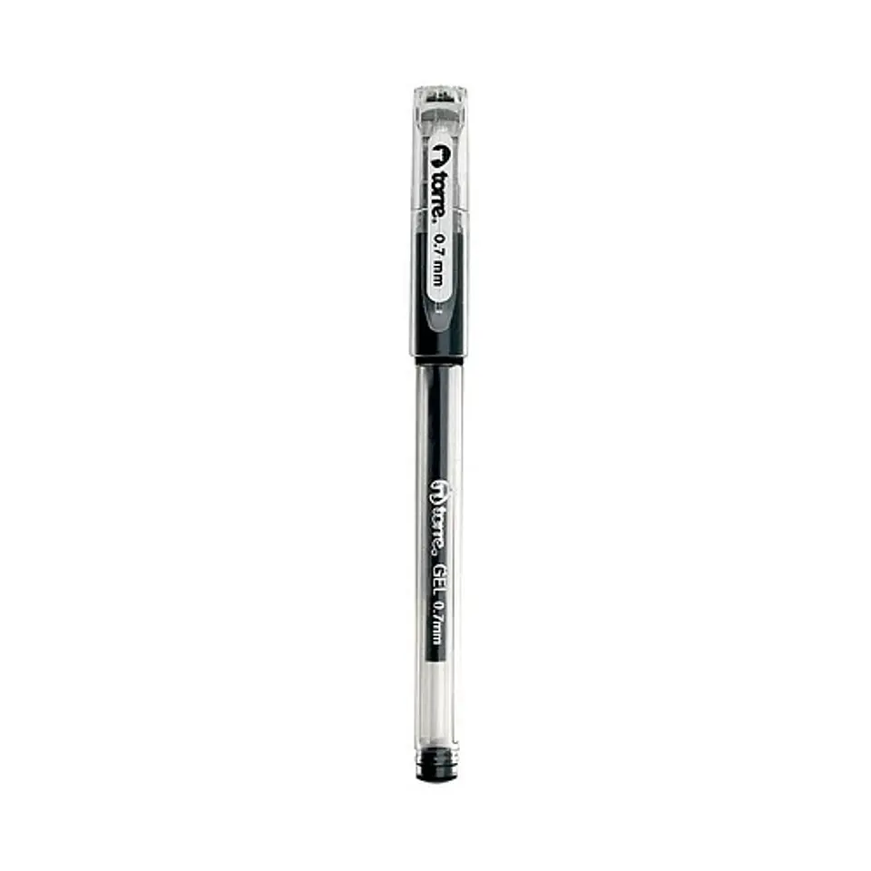 Lápiz gel 0,7 mm NEGRO -TORRE 1
