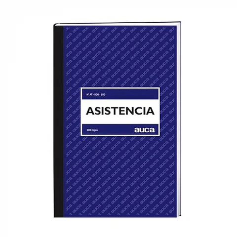 Libro de asistencia 100 HJS -AUCA