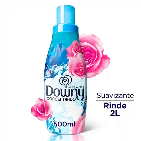 Suavizante de ropa concentrado brisa de verano 500 ML -DOWNY