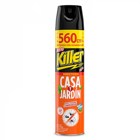 Insecticida - casa y jardín 560 ML -KILLER