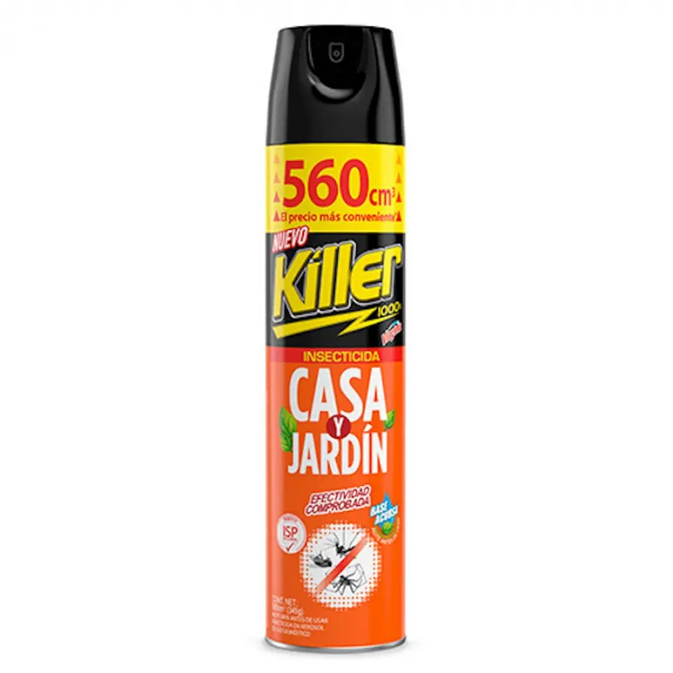 Insecticida - casa y jardín 560 ML -KILLER 1