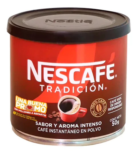 Café Instantáneo Tradición Tarro 50 GR