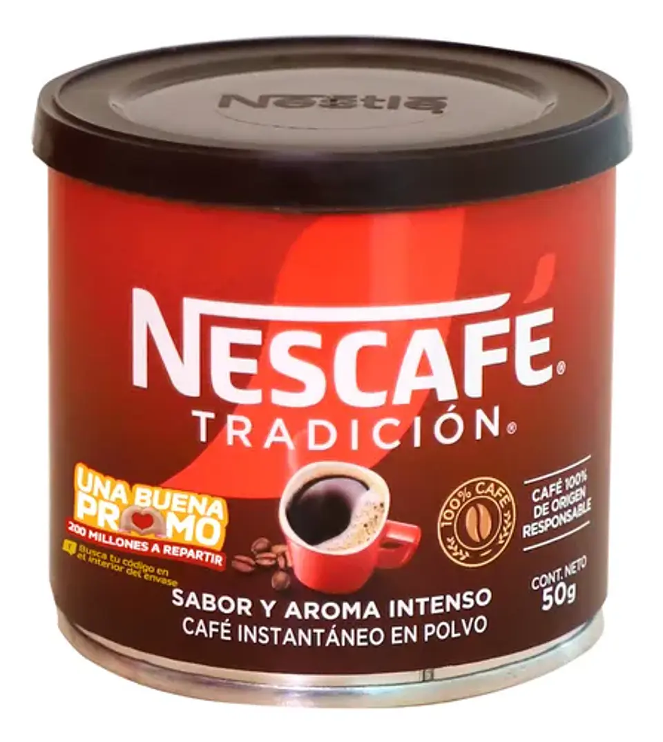 Café Instantáneo Tradición Tarro 50 GR 1
