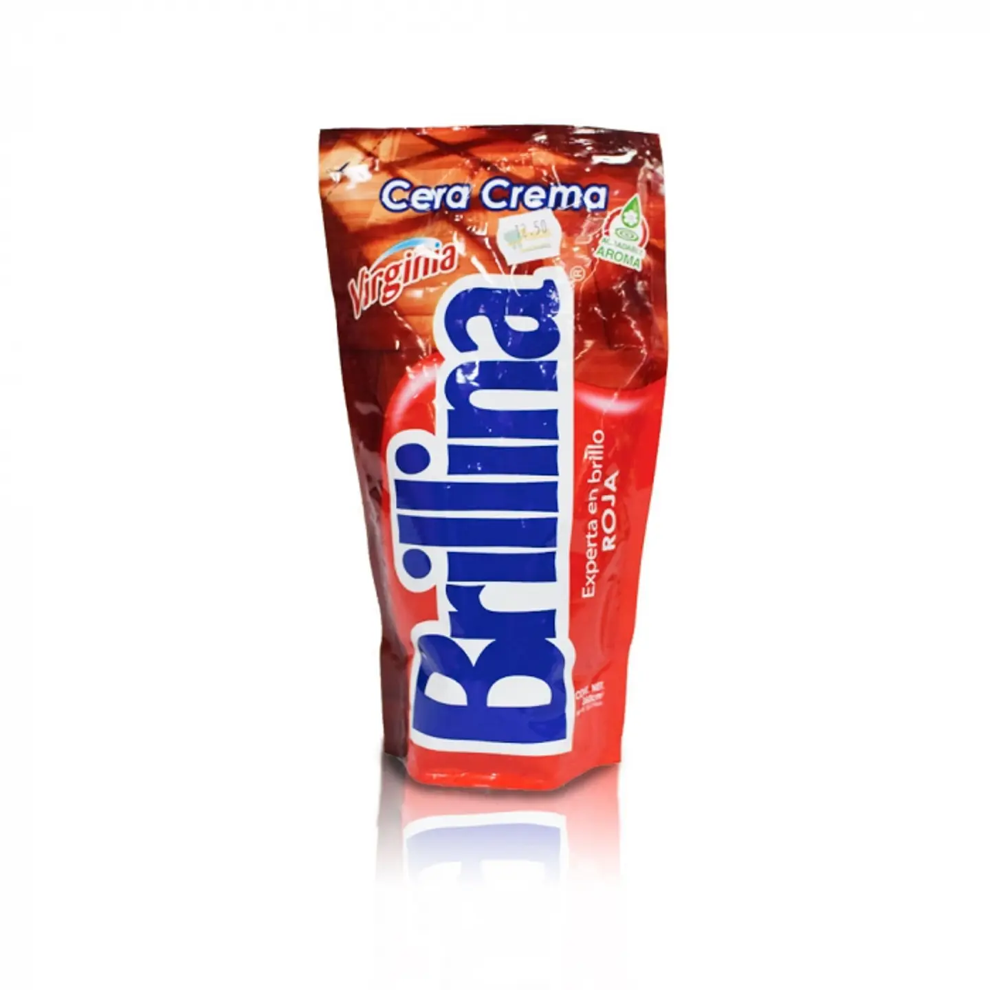 Cera crema roja 360 ML -BRILLINA 1