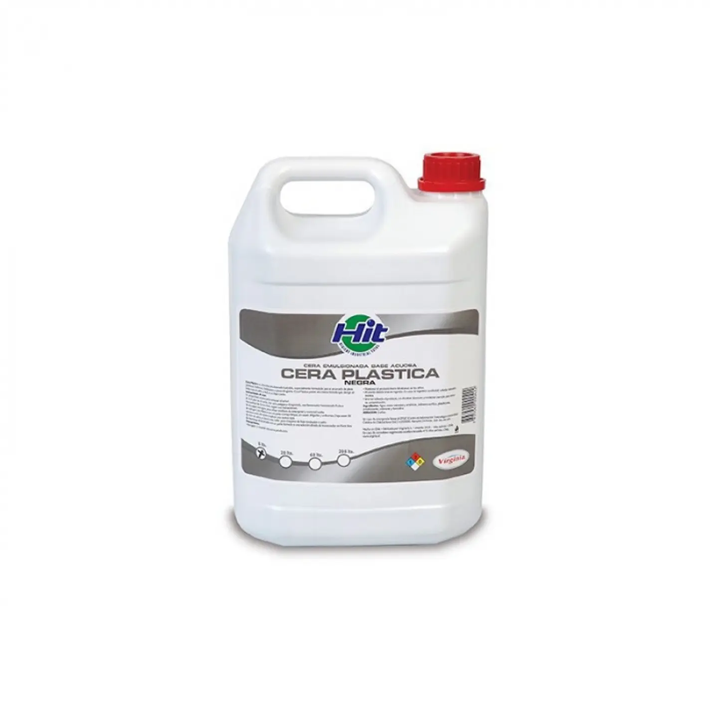 Cera negra autobrillante hit 5 LT -VIRGINIA PRO 1