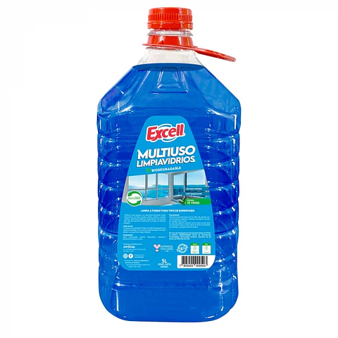 Limpiavidrios multiuso 5 LT -EXCELL