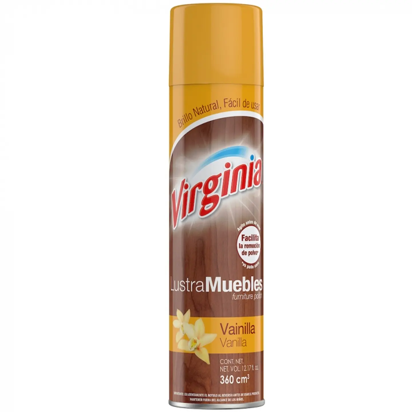 Lustramuebles en aerosol - vainilla 360 ML -VIRGINIA 1
