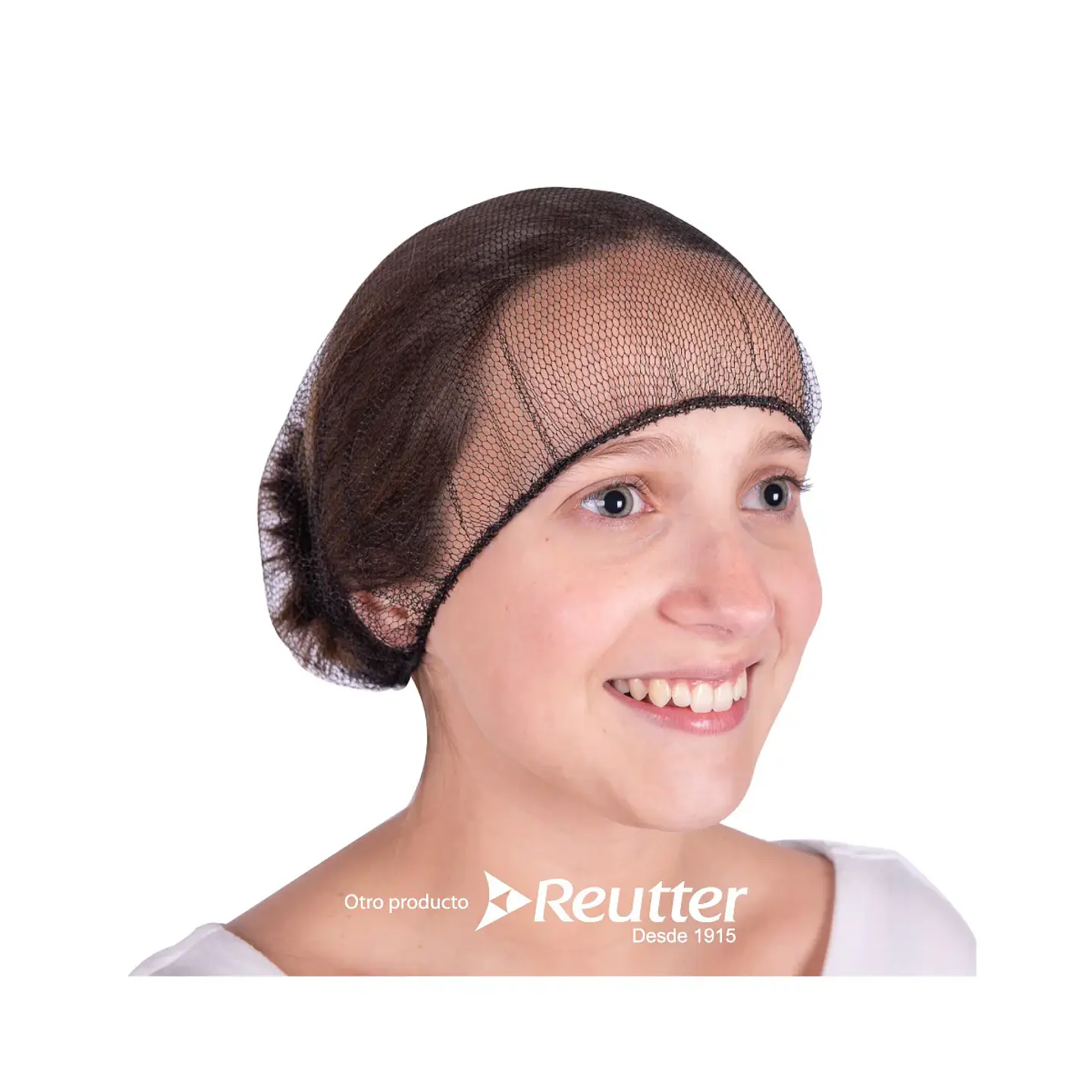 Gorro redecilla negra 100 UND -CLEANCARRIER 1