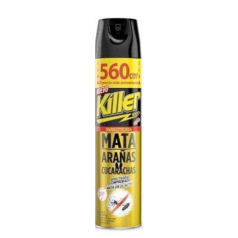 Insecticida - mata arañas y cucarachas 560 ML -KILLER